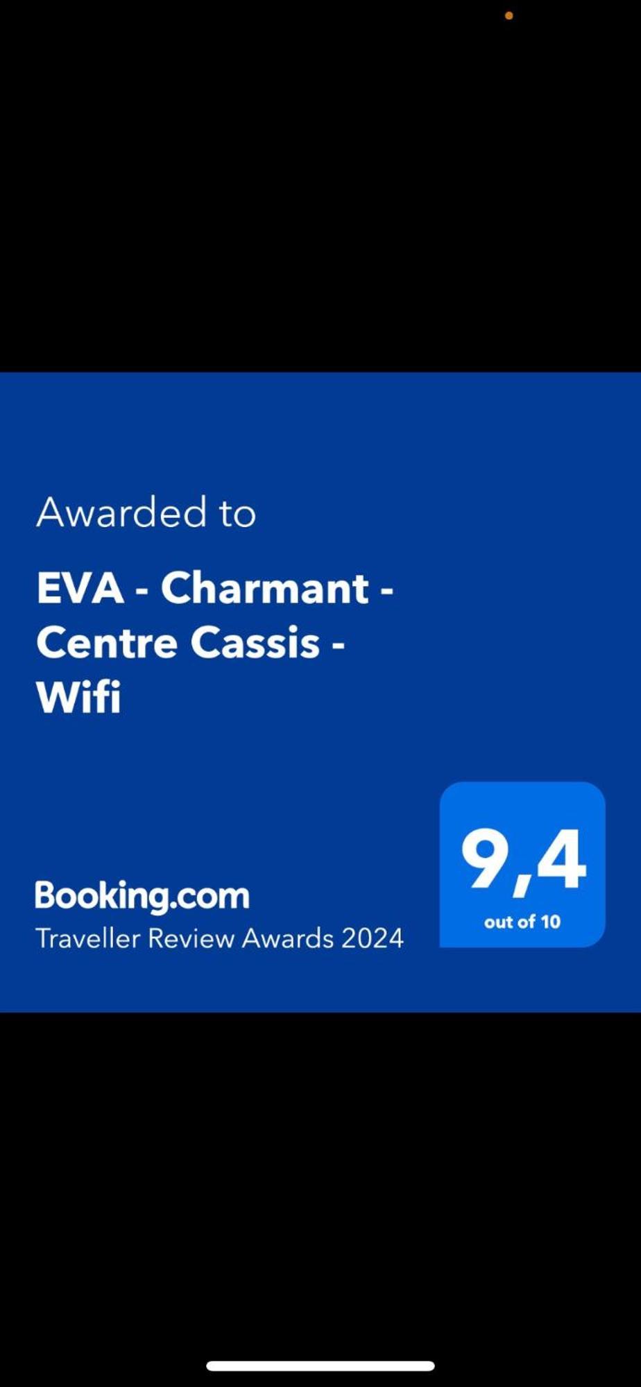 Eva - Charmant - Centre Cassis - Wifi Экстерьер фото